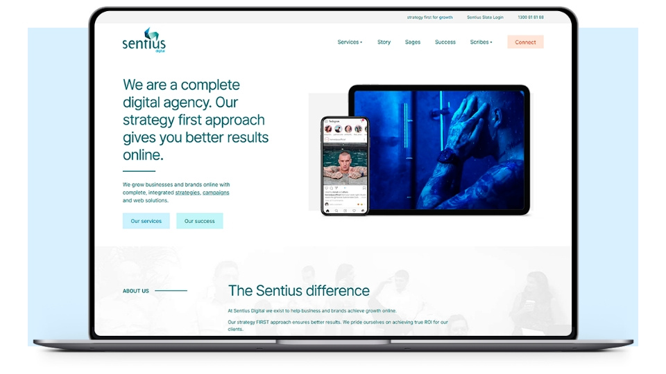 Sentius Launches New Digital Website to Showcase Full-Service Capabilities and Successes